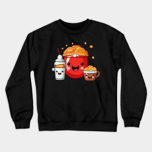 Kawaii  junk food T-Shirt cute  funny Crewneck Sweatshirt
